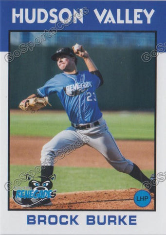 2016 Hudson Valley Renegades Brock Burke