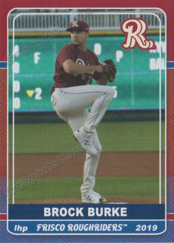 2019 Frisco RoughRiders Brock Burke