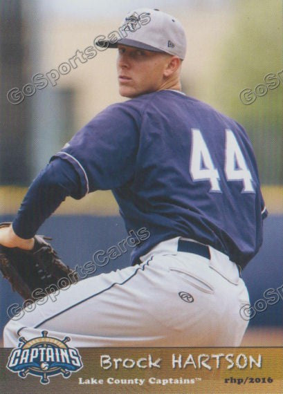 2016 Lake County Captains Brock Hartson