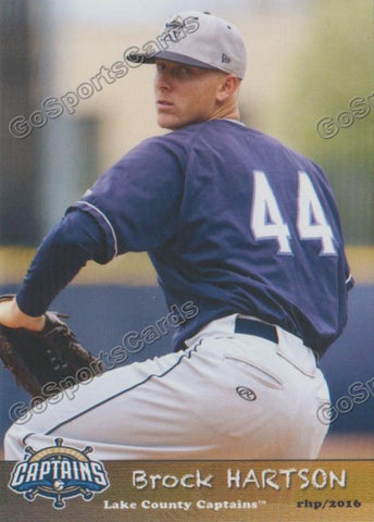 2016 Lake County Captains Brock Hartson