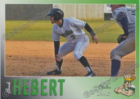2013 Clinton Lumberkings Brock Hebert