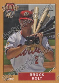 2012 Altoona Curve Brock Holt