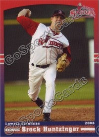 2008 Lowell Spinners Brock Huntzinger