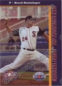 2010 Carolina League Top Prospects Brock Huntzinger