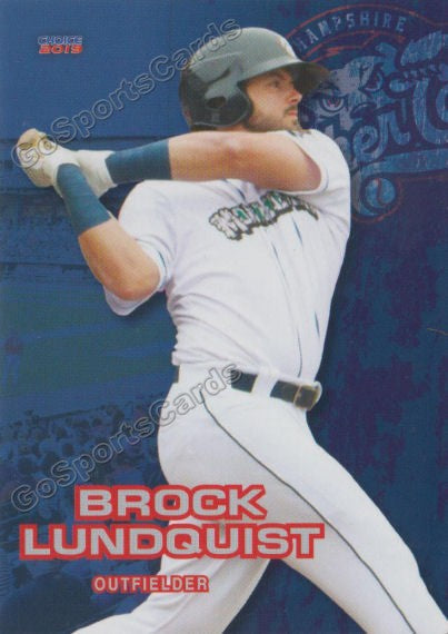 2019 New Hampshire Fisher Cats Brock Lundquist