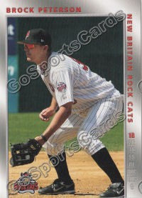 2008 New Britain Rock Cats Brock Peterson