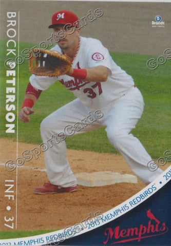2013 Memphis Redbirds Brock Peterson