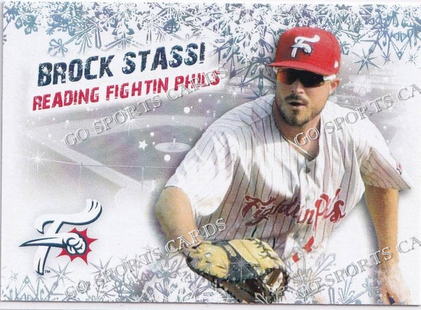 2021 Reading Fightin Phils Holiday Brock Stassi