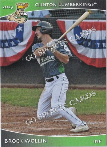 2023 Clinton LumberKings Brock Wollin