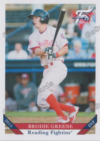 2015 Reading Fightins Brodie Greene