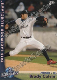 2010 Lakewood BlueClaws Brody Colvin