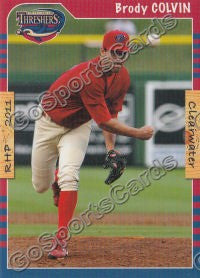 2011 Clearwater Threshers Brody Colvin