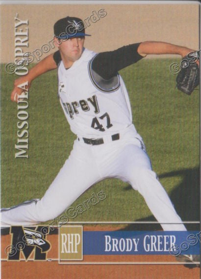 2014 Missoula Osprey Brody Greer