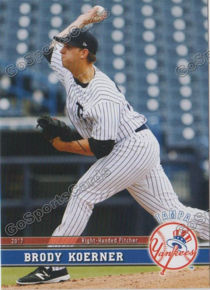 2017 Tampa Yankees Brody Koerner