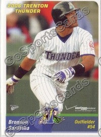 2006 Trenton Thunder Bronson Kiheimahanaomauiakeo Sardinha