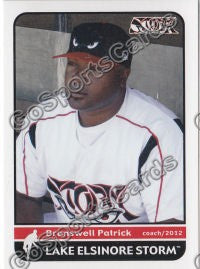 2012 Lake Elsinore Storm Bronswell Patrick