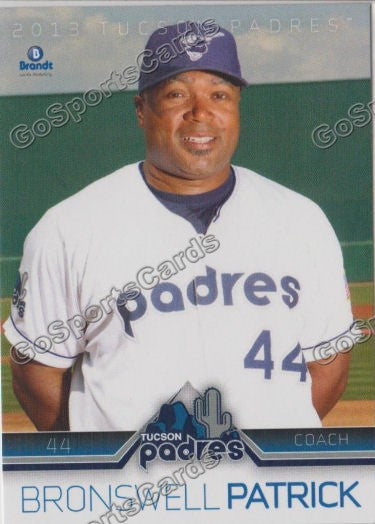 2013 Tucson Padres Bronswell Patrick