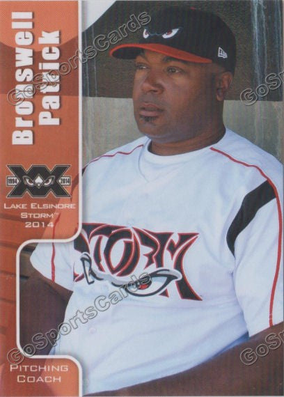 2014 Lake Elsinore Storm Bronswell Patrick