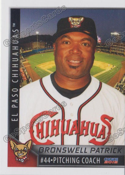 2015 El Paso Chihuahuas Bronswell Patrick