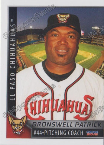 2015 El Paso Chihuahuas Bronswell Patrick