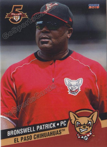 2018 El Paso Chihuahuas Bronswell Patrick