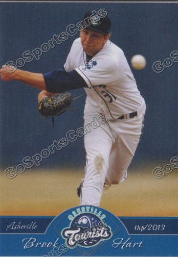 2013 Asheville Tourists Brook Hart