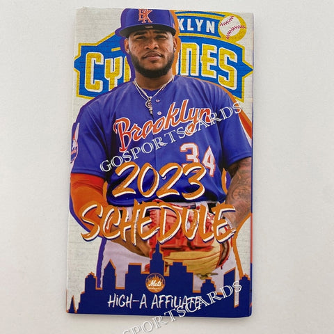 2023 Brookyln Cyclones Pocket Schedule