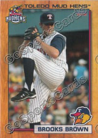 2012 Toledo Mud Hens Brooks Brown