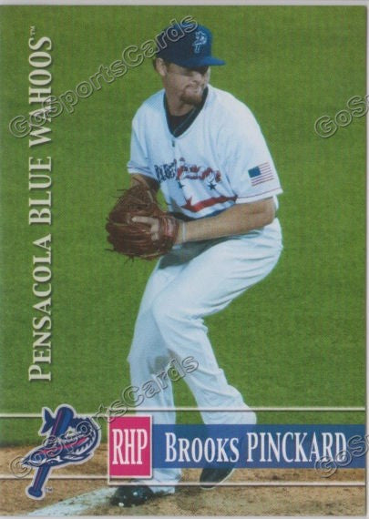2014 Pensacola Blue Wahoos Brooks Pinckard
