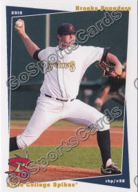 2010 State College Spikes Brooks Pounders