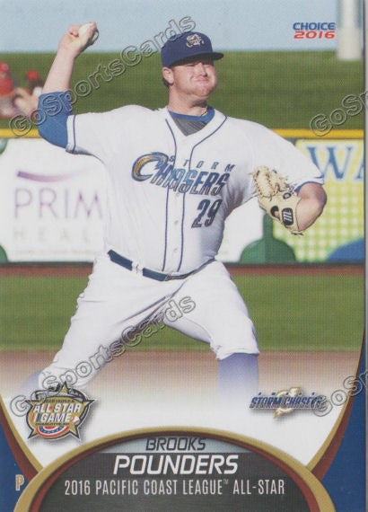 2016 Pacific Coast League All Star Brooks Pounders