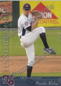 2012 Tennessee Smokies Brooks Raley