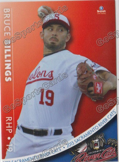 2013 Sacramento River Cats Bruce Billings