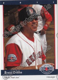 2011 Salem Red Sox Bruce Crabbe