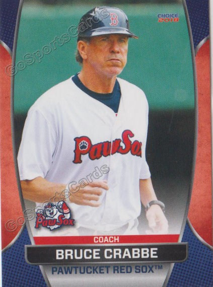 2018 Pawtucket Red Sox Bruce Crabbe
