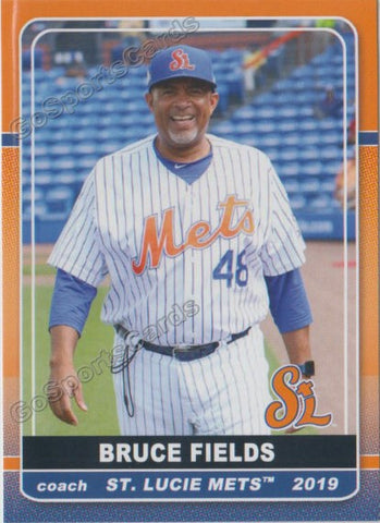 2019 St Lucie Mets Bruce Fields