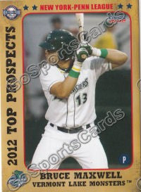 2012 New York Penn League Top Prospects NYPL Bruce Maxwell