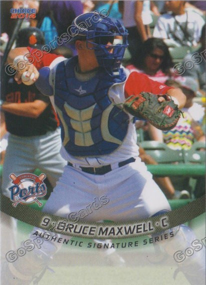 2014 Stockton Ports Bruce Maxwell