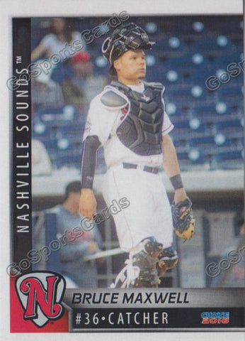 2016 Nashville Sounds Bruce Maxwell
