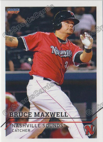 2017 Nashville Sounds Bruce Maxwell