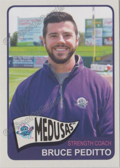 2019 Medusas de Lakewood BlueClaws Bruce Peditto