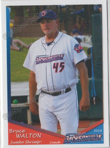 2019 Jacksonville Jumbo Shrimp Bruce Walton