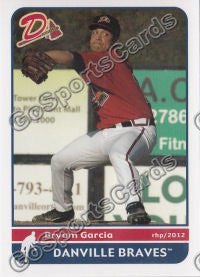 2012 Danville Braves Bryam Garcia