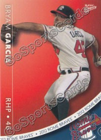2012 Rome Braves Bryam Garcia
