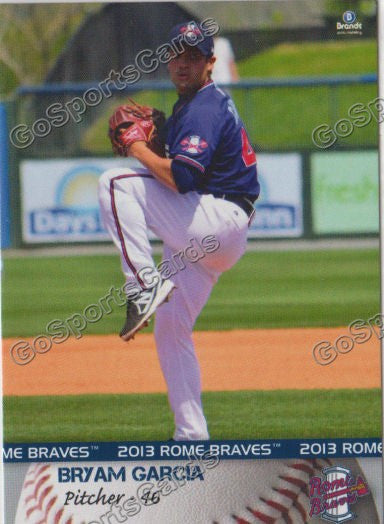 2013 Rome Braves Bryam Garcia