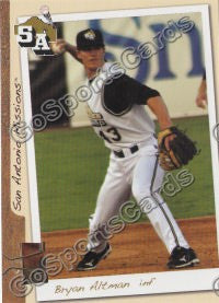 2011 San Antonio Missions Bryan Altman