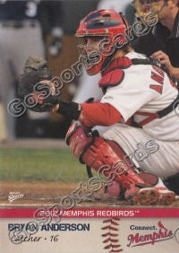 2012 Memphis Redbirds Bryan Anderson