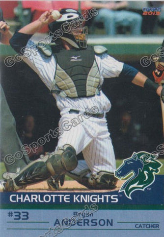 2013 Charlotte Knights Bryan Anderson