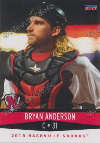 2015 Nashville Sounds Bryan Anderson