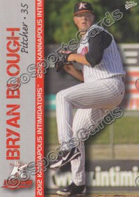2012 Kannapolis Intimidators Bryan Blough